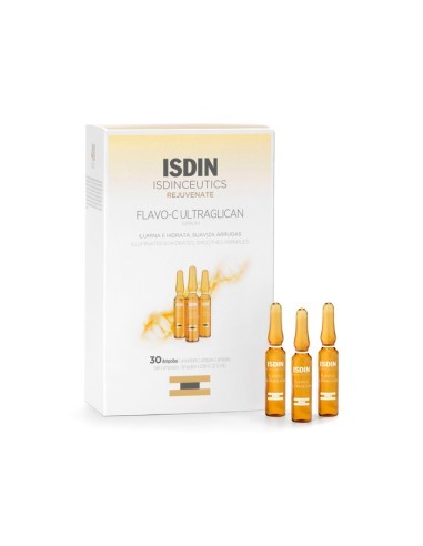 ISDINCEUTICS FLAVO-C ULTRAGLICAN 2 ML 30 AMPOLLAS