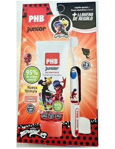 PACK PHB JUNIOR CEPILLO PLUS JUNIOR + PASTA FRESA +REGALO