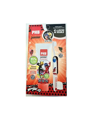 PACK PHB JUNIOR CEPILLO PLUS JUNIOR + PASTA...