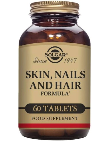 SOLGAR FORMULA PELO PIEL Y UÑAS 60 COMPRIMIDOS