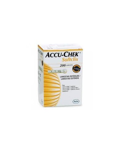 ACCU CHEK SOFTCLIX LANCETA 200