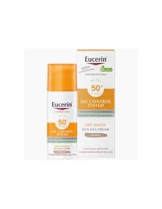 EUCERIN SUN PROTECTION SPF 50+ OIL CONTROL TINTED 1 TUBO...
