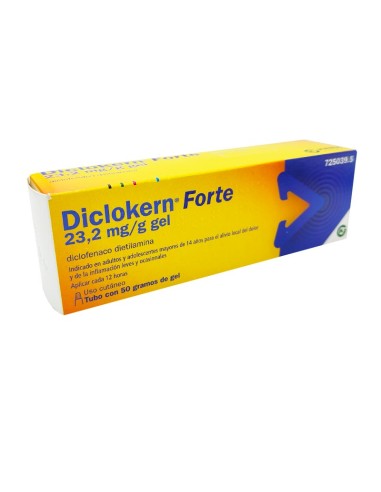 DICLOKERN FORTE 23,2 MG/G GEL CUTANEO 1 TUBO 50 G