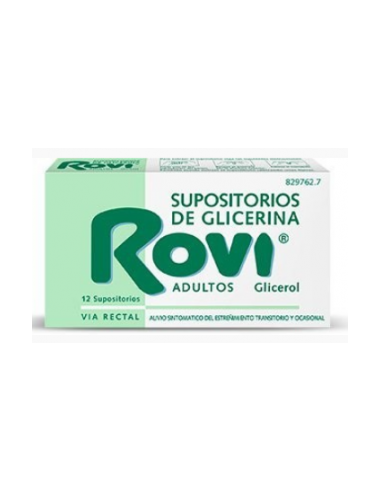SUPOSITORIOS DE GLICERINA ROVI ADULTOS 2,25 G...