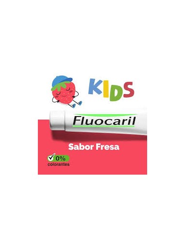 FLUOCARIL KIDS 3-6 AÑOS 50 ML FRESA