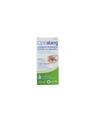 OPTIALERG 5/0.25 MG/ML COLIRIO 1 FRASCO...