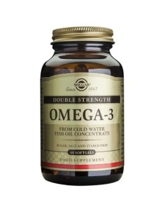 SOLGAR OMEGA-3 ALTA CONCENTRACION 60 CAPSULAS BLANDAS