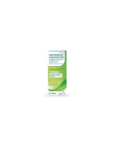 NORMOTUS EXPECTORANTE 2 MG/ML + 20 MG/ML...