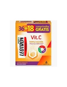 LEOTRON VITAMINA C 36+18 COMP EFERVESCENTES