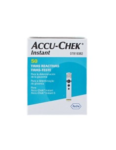 Tiras Reactivas Glucemia Accu-Chek Instant 50 Tiras
