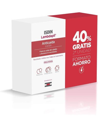 LAMBDAPIL LOCION ANTICAIDA 20 MONODOSIS PACK 2ª...