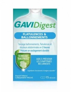 GAVIDIGEST GASES E HINCHAZÓN 30 CAPSULAS