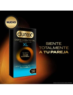 PROFIL DUREX CONEXION TOTAL XL 10 PRESERVATIVOS