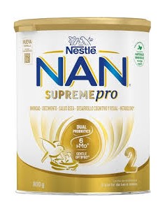 NAN SUPREME PRO 2 1 LATA 800 G PROMOCION