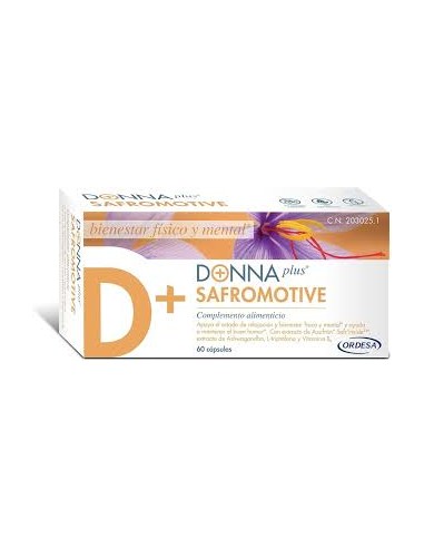 DONNA PLUS SAFROMOTIVE 60 CAPSULAS