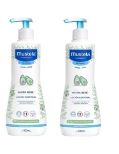 PACK MUSTELA HYDRA BEBE 500+500ML