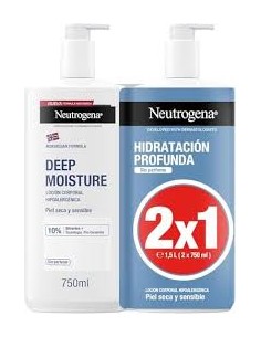 NEUTROGENA FORMULA NORUEGA DEEP MOISTURE LOCION CORPORAL...