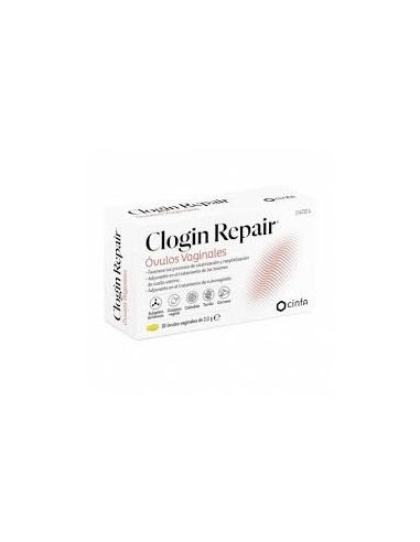 CLOGIN REPAIR OVULOS VAGINALES 10 UNIDADES 2 G