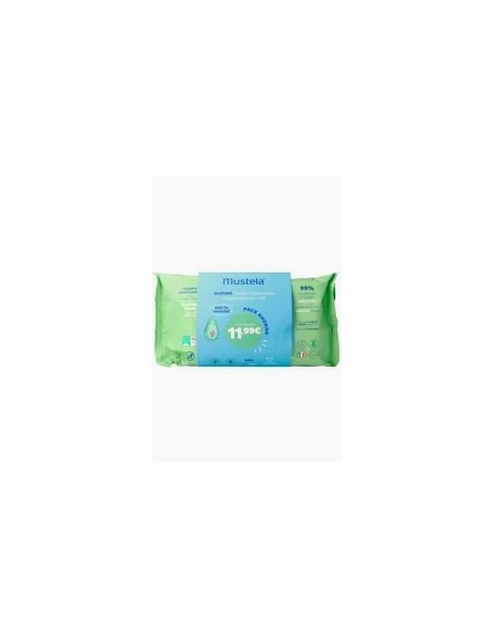 MUSTELA  TOALLITAS TRIPLO 70X3