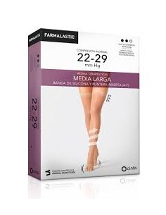 MEDIA FARMALASTIC LARGA BLONDA COMP NORMAL CAMEL EXTRA...