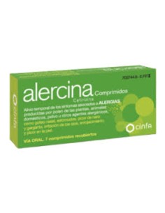 ALERCINA 10 MG 7 COMPRIMIDOS RECUBIERTOS