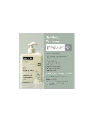 SUAVINEX GEL CHAMPU 500-400 ML