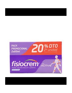 FISIOCREM CREMA 60 ML DUPLO 20% DTO EN SEGUNDA UNIDAD