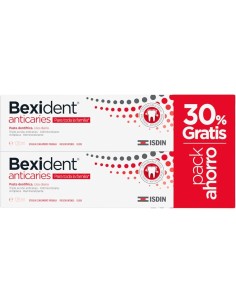 BEXIDENT ANTICARIES PACK AHORRO 125 ML+125 ML 30% GRATIS