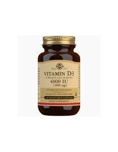 SOLGAR VITAMINA D3 COLECALCIFEROL 4000 UI 100 MICROGRAMOS...