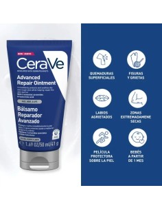 BALSAMO REPARADOR AVANZADO CERAVE 1 TUBO 50 ML