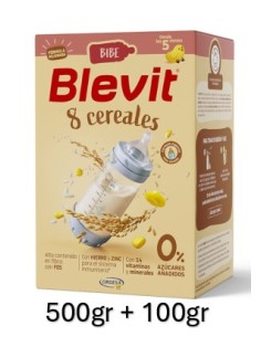 BLEVIT BIBE CEREALES 500GR+100GR