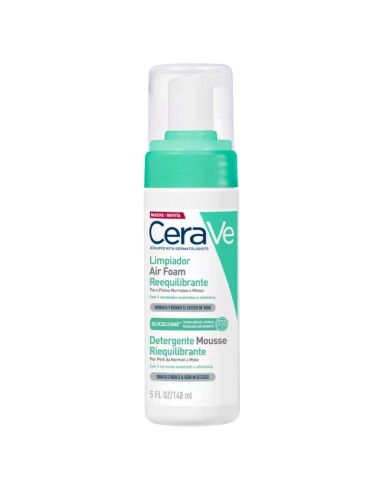 CERAVE LIMPIADOR AIR FOAM REEQUILIBRANTE 148ML