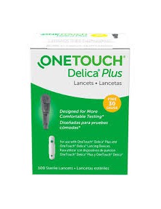 ONETOUCH DELICA PLUS LANCETAS 25 LANCETAS
