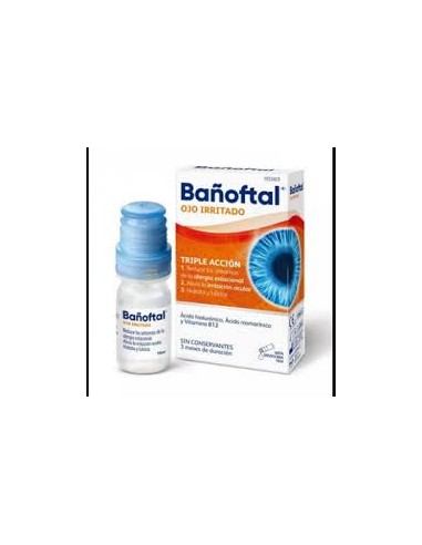 BAÑOFTAL OJO IRRITADO 1 ENVASE 10 ML