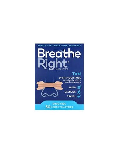 TIRAS NASAL BREATHE L 30