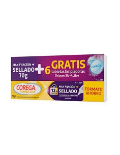COREGA MAX FIJACION Y SELLADO + COREGA OXIGENO BIO-ACTIVO...