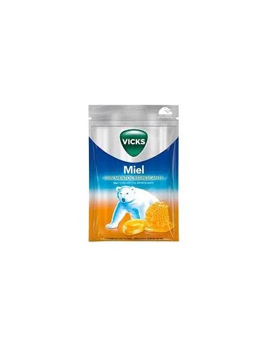VICKS CARAMELOS 1 ENVASE 72 G SABOR MIEL