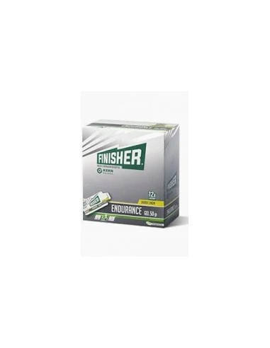 FINISHER ENDURANCE GEL 12 SOBRES 50 G SABOR LIMON