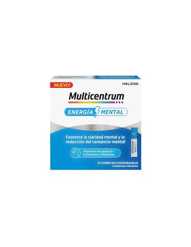 MULTICENTRUM ENERGIA MENTAL 20 SOBRES...