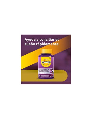 SUPRADYN SUEÑO GUMMIES 60 GUMMIES SABOR ARANDANOS