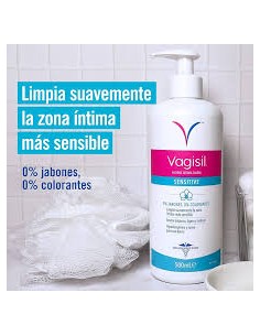 VAGISIL HIGIENE INTIMA DIARIA SENSITIVE 1 ENVASE 500 ML