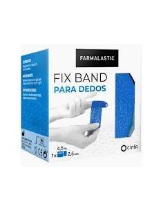 VENDA ELASTICA ADHESIVA FARMALASTIC FIX BAND PARA DEDOS 1...