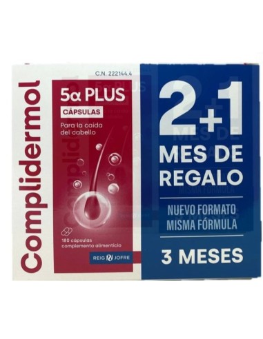 COMPLIDERMOL 5 ALFAPLUS 2+1 REGALO
