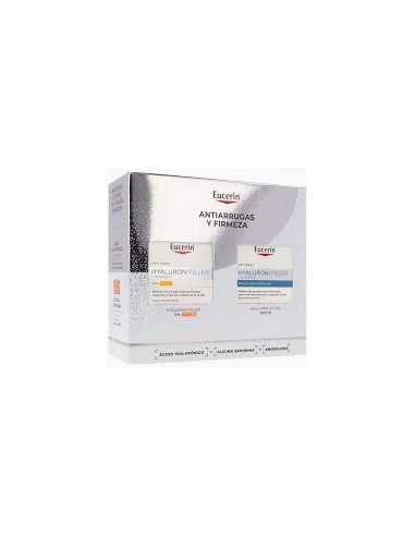 EUCERIN PACK HIALURON FILLER DIA FPS30 + NOCHE