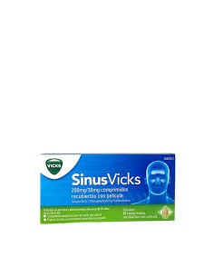 SINUSVICKS 200 MG IBUPROFENO 30 MG PSEUDOEFEDRINA