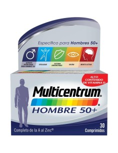 MULTICENTRUM HOMBRE 50+ 30C