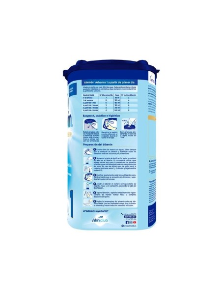 ALMIRON ADVANCE+ PRONUTRA 1 POLVO 800 G