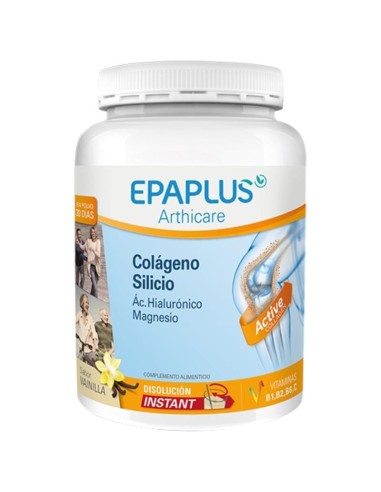 EPAPLUS COLAGENO + SILICIO + HIALURONICO + MAGNE VAINILLA 326,86 G
