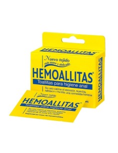 TOALLITAS HIGIENE ANAL HEMORROIDES Y FISURAS 12 TOALLITAS