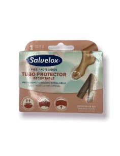 Protector Dedos Pies Salvelox Tubo Recubierto Interior Gel